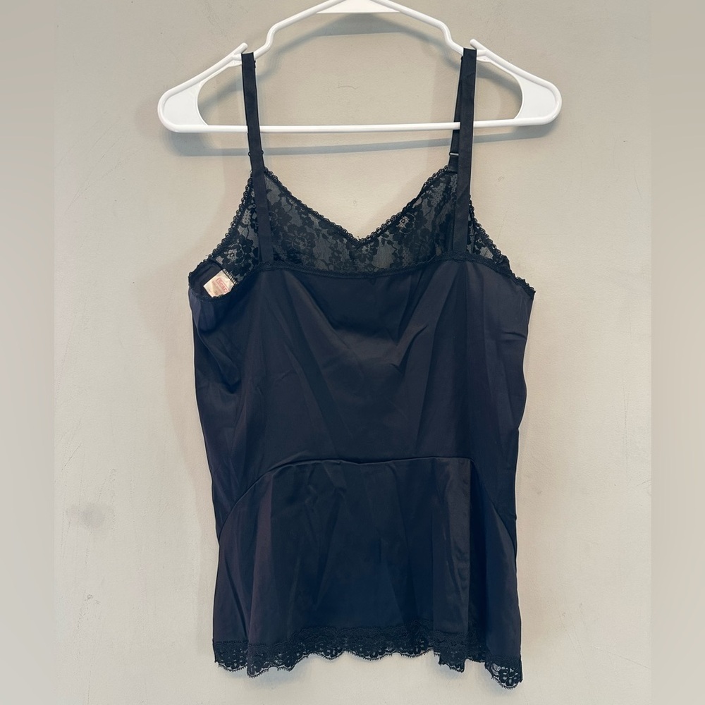Vintage 70’s/80’s Sears Brand Black Lace Chemise Size 36 (s/m) - Picture 6 of 7